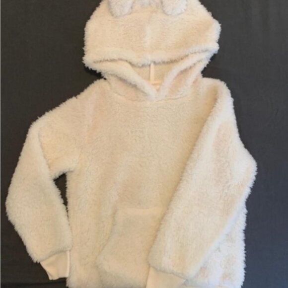 Other - Kids White Sherpa Hooded
